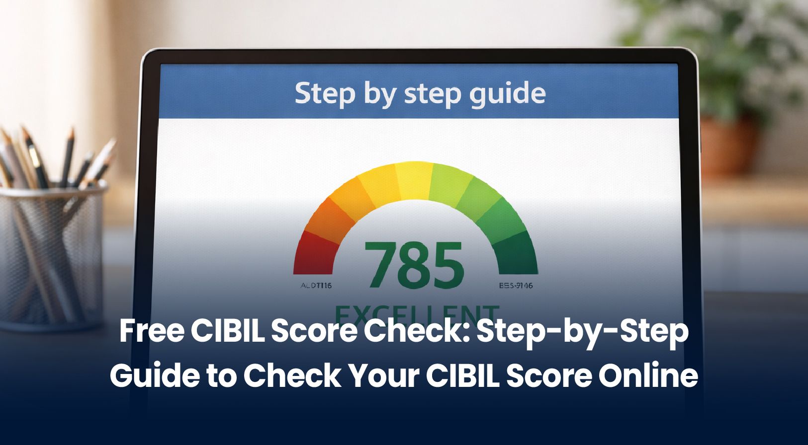 Free CIBIL Score Check: Step-by-Step Guide to Check Your CIBIL Score Online